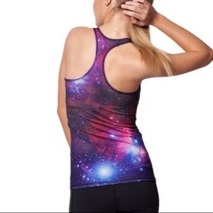 BlackMilk Purple Galaxy Combat Top